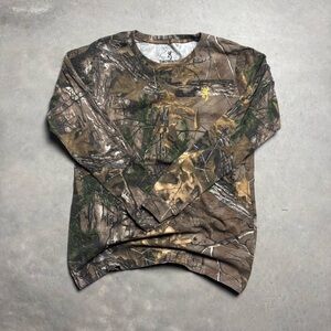Realtree Camo Shirt with Black Logo